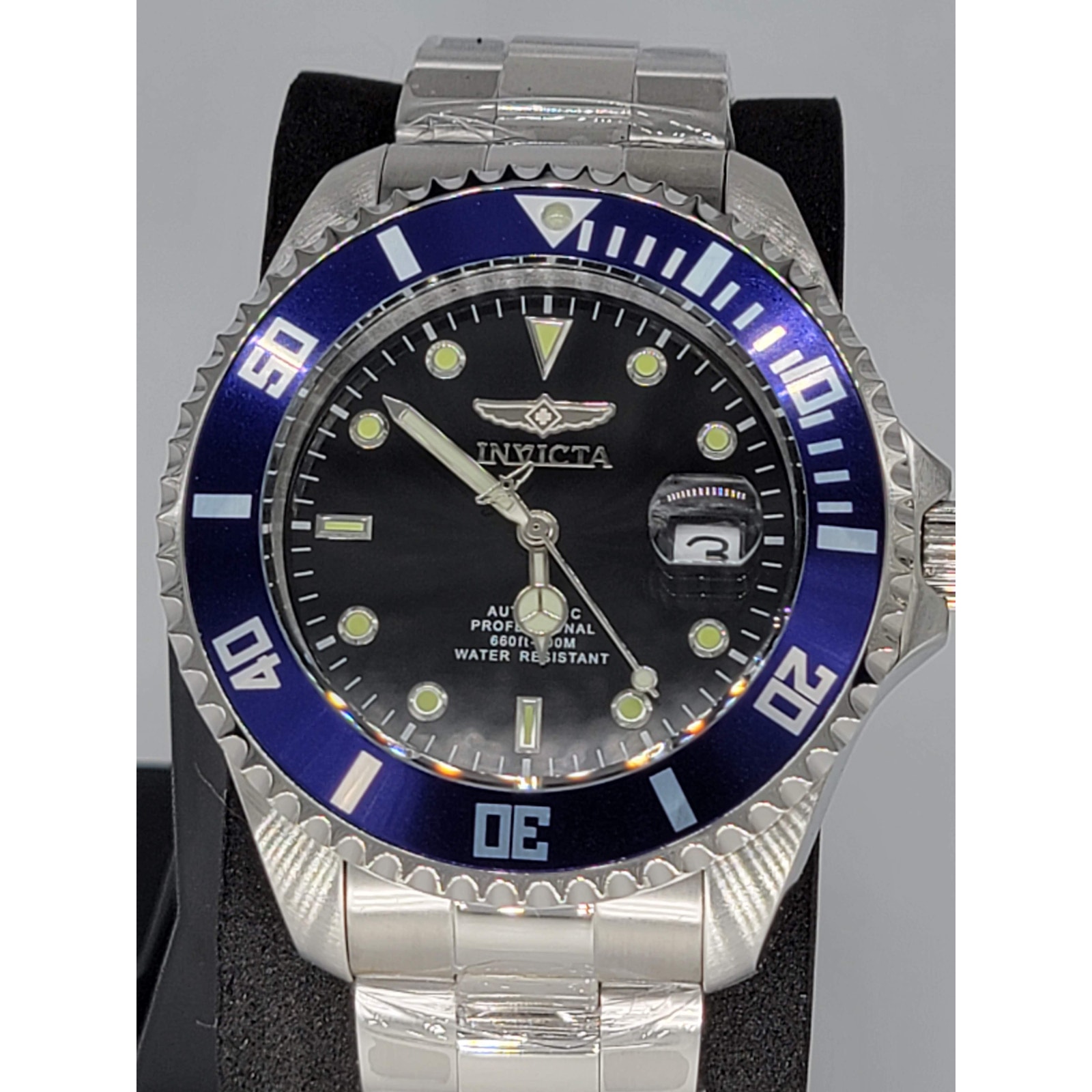Invicta Pro Diver Mens Automatic 47mm Stainless Steel